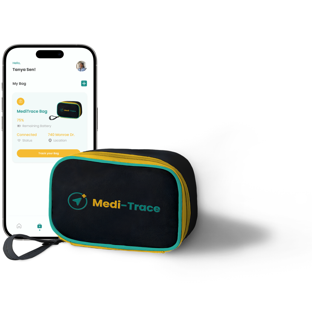 Medicine tracking bag